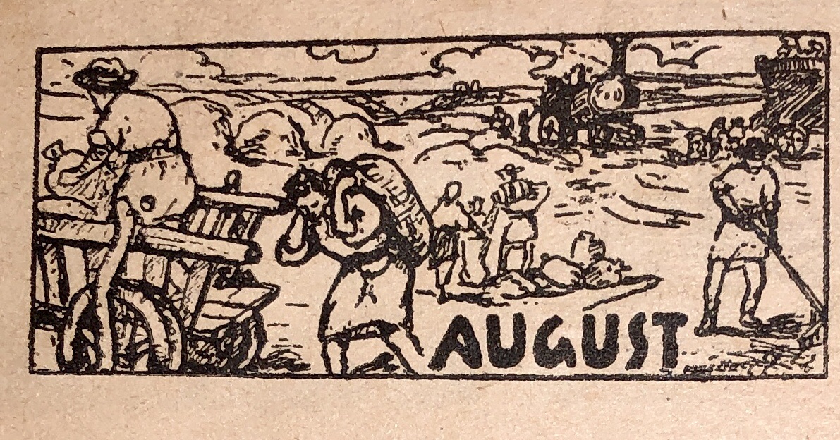 Treburile lunii August // Chores of August – A Romanian on Earth // Un ...
